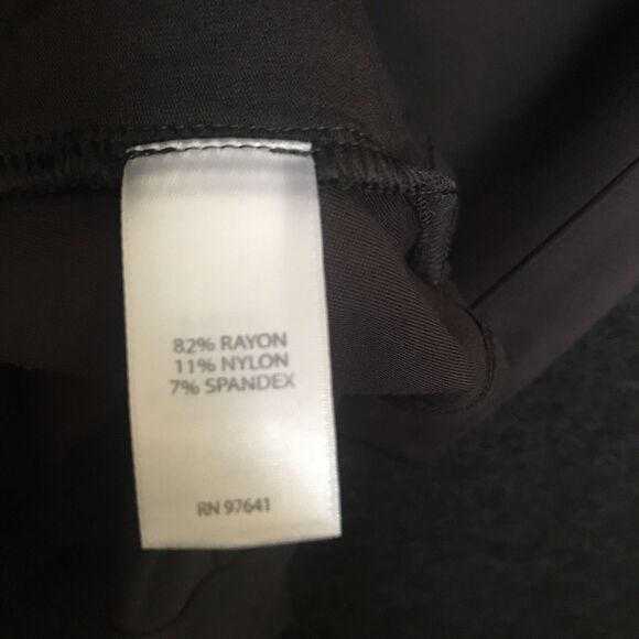 J Jill Wearever Licorice Grey Long Sleeve Shirt Collared Medium Jacket Blazer - Picture 5 of 11